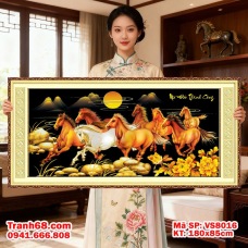 Bộ Kit Tranh Thêu Chữ Thập Mã Đáo Thành Công VS8016- KT 180x85cm