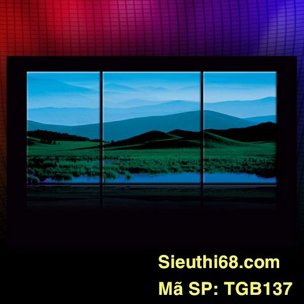 Tranh ghép bộ MDF Phong cảnh TGB137