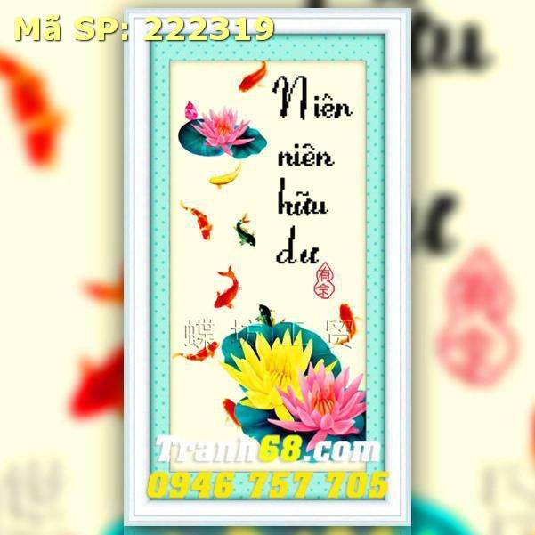 Tranh Thêu Chữ Thập Niên Niên Hữu Dư DLH-222319