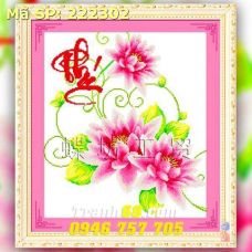 Tranh Thêu Chữ Thập Chữ Phúc  DLH-222302