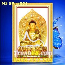 Tranh Thêu Chữ Thập Phật Thich ca DLH-YA861