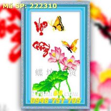 Tranh Thêu Chữ Thập Vợ Chồng  DLH-222310