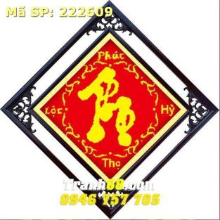 Tranh Thêu Chữ Thập Chữ Thọ  DLH-222609