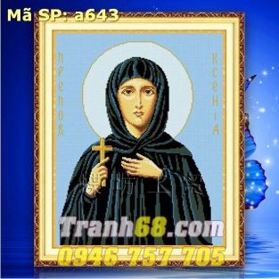 Tranh Thêu Chữ Thập Chúa DLH-YA643