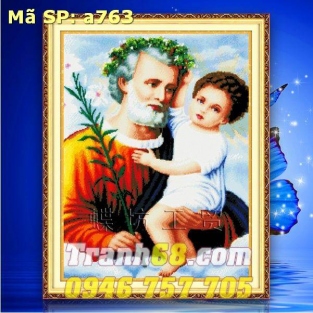 Tranh Thêu Chữ Thập Chúa DLH-YA763