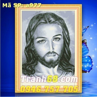Tranh Thêu Chữ Thập Chúa jesu DLH-YA977