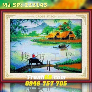 Tranh Thêu Chữ Thập  DLH-222143