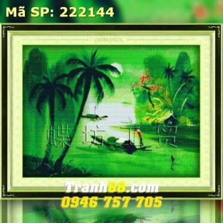 Tranh Thêu Chữ Thập  DLH-222144