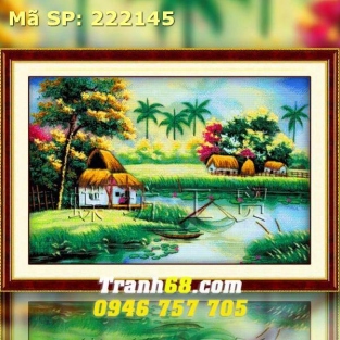 Tranh Thêu Chữ Thập  DLH-222145