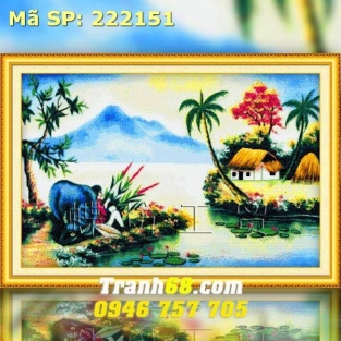 Tranh Thêu Chữ Thập  DLH-222151