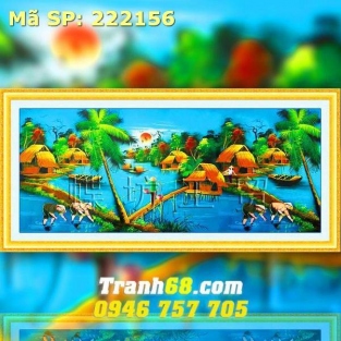 Tranh Thêu Chữ Thập  DLH-222156