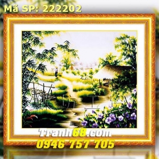 Tranh Thêu Chữ Thập  DLH-222202