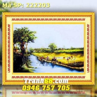 Tranh Thêu Chữ Thập  DLH-222203