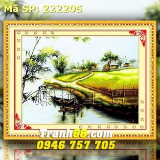 Tranh Thêu Chữ Thập  DLH-222205