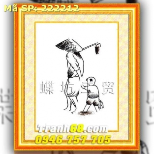 Tranh Thêu Chữ Thập  DLH-222212