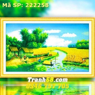 Tranh Thêu Chữ Thập  DLH-222258