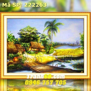 Tranh Thêu Chữ Thập  DLH-222263