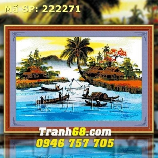 Tranh Thêu Chữ Thập  DLH-222271