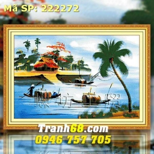 Tranh Thêu Chữ Thập  DLH-222272