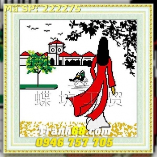 Tranh Thêu Chữ Thập  DLH-222275