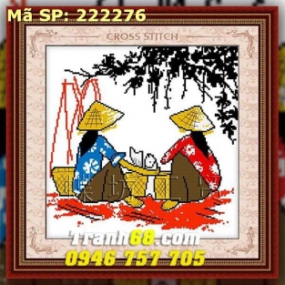 Tranh Thêu Chữ Thập  DLH-222276