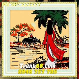 Tranh Thêu Chữ Thập  DLH-222277