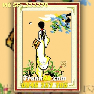 Tranh Thêu Chữ Thập  DLH-222278