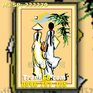 Tranh Thêu Chữ Thập  DLH-222279