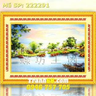 Tranh Thêu Chữ Thập  DLH-222291
