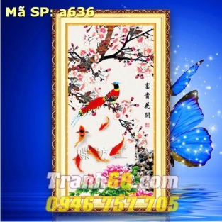 Tranh Thêu Chữ Thập  DLH-YA636