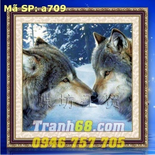 Tranh Thêu Chữ Thập  DLH-YA709