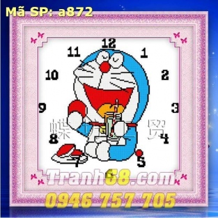 Tranh Thêu Chữ Thập Doaremon DLH-YA872
