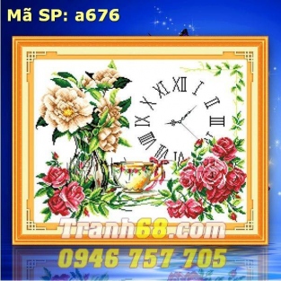 Tranh Thêu Chữ Thập Đông Hồ DLH-YA676