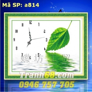 Tranh Thêu Chữ Thập Đồng Hồ DLH-YA814