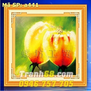 Tranh Thêu Chữ Thập Hoa Tuilip DLH-YA441