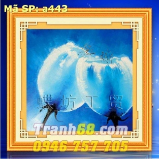 Tranh Thêu Chữ Thập Hoa Tuilip DLH-YA443