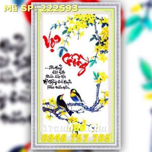 Tranh Thêu Chữ Thập Vợ Chồng  DLH-222593