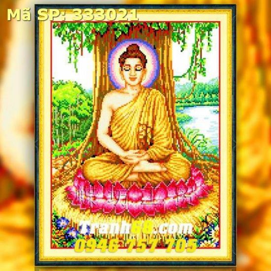 Tranh Thêu Chữ Thập Phật Adida DLH-333021