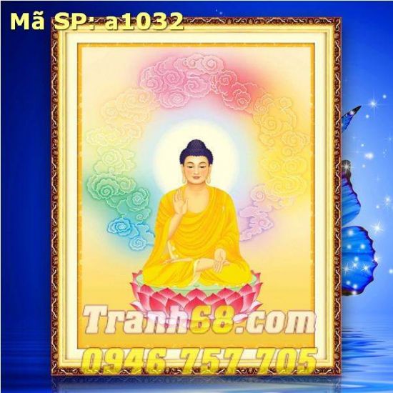Tranh Thêu Chữ Thập Phật DLH-YA1032