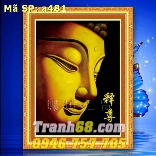 Tranh Thêu Chữ Thập Phật Thich ca DLH-YA481